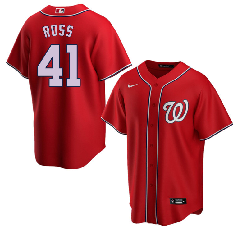 Nike Men #41 Joe Ross Washington Nationals Baseball Jerseys Sale-Red